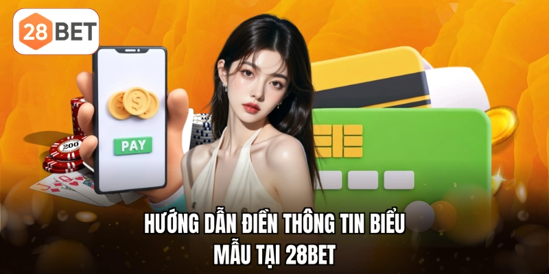 Hướng dẫn điền thông tin biểu mẫu tại 28BET